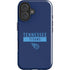 NFL Tennessee Titans Navy Blue Performance Series iPhone 16 Plus Impact Case